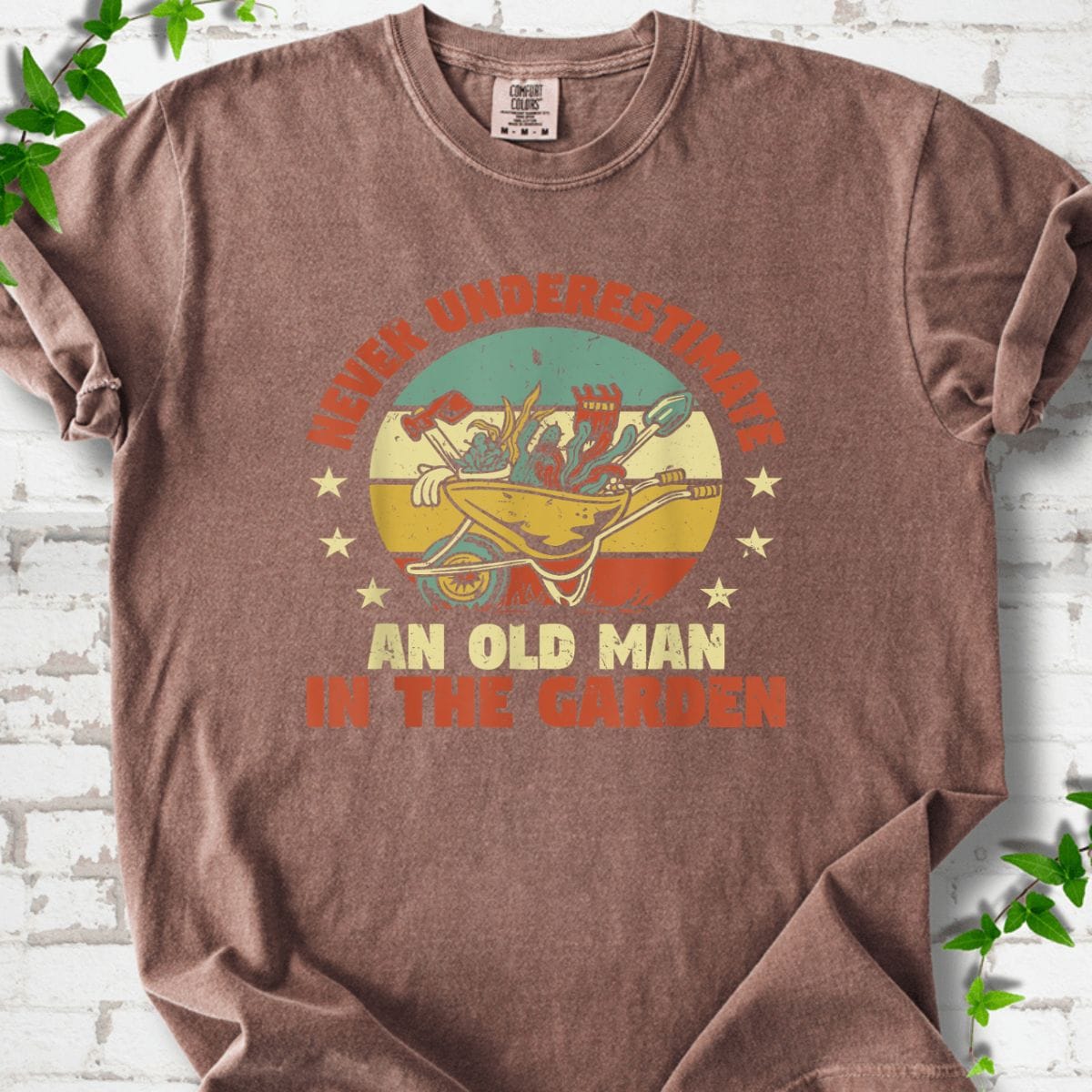 An Old Man In The Garden T-Shirt
