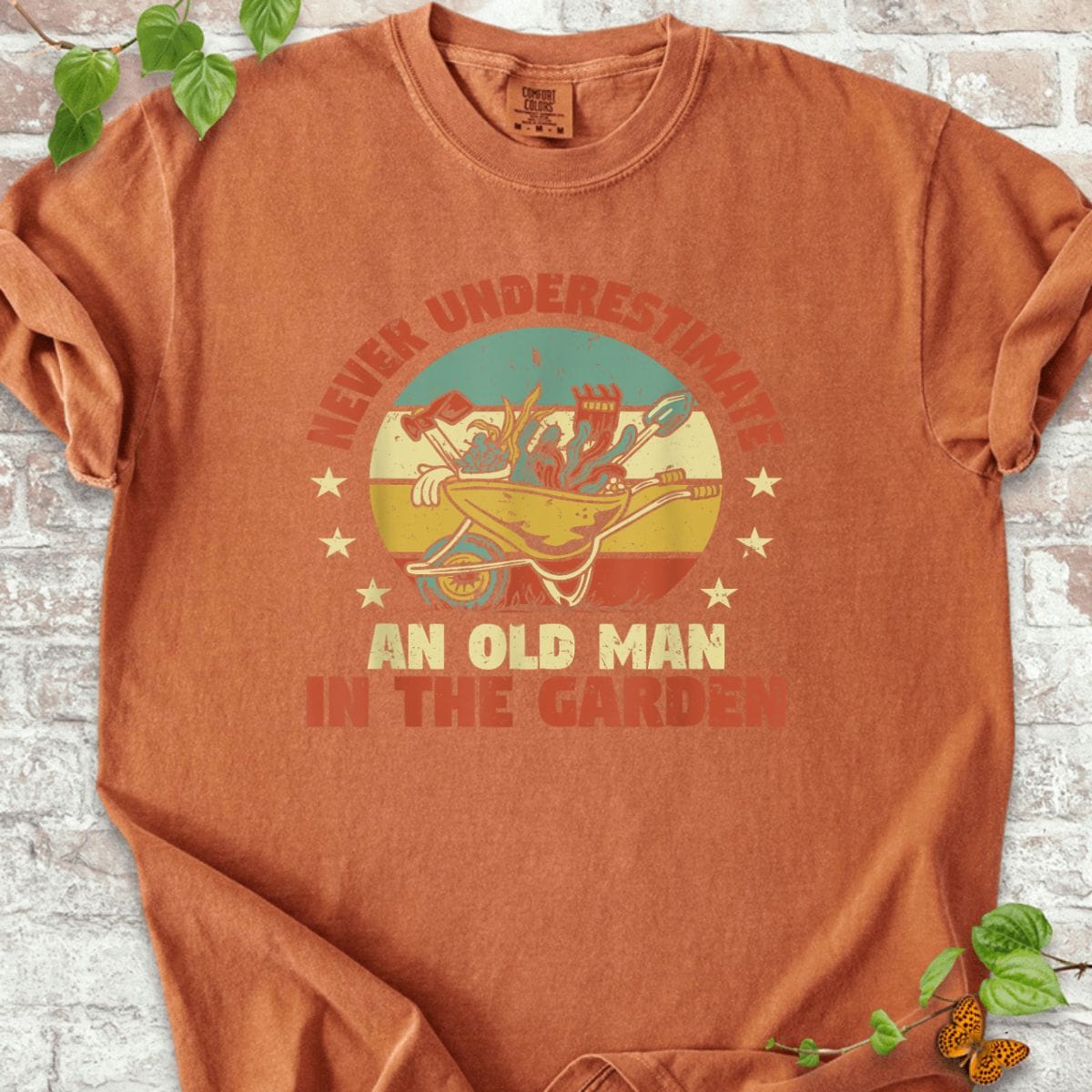 An Old Man In The Garden T-Shirt