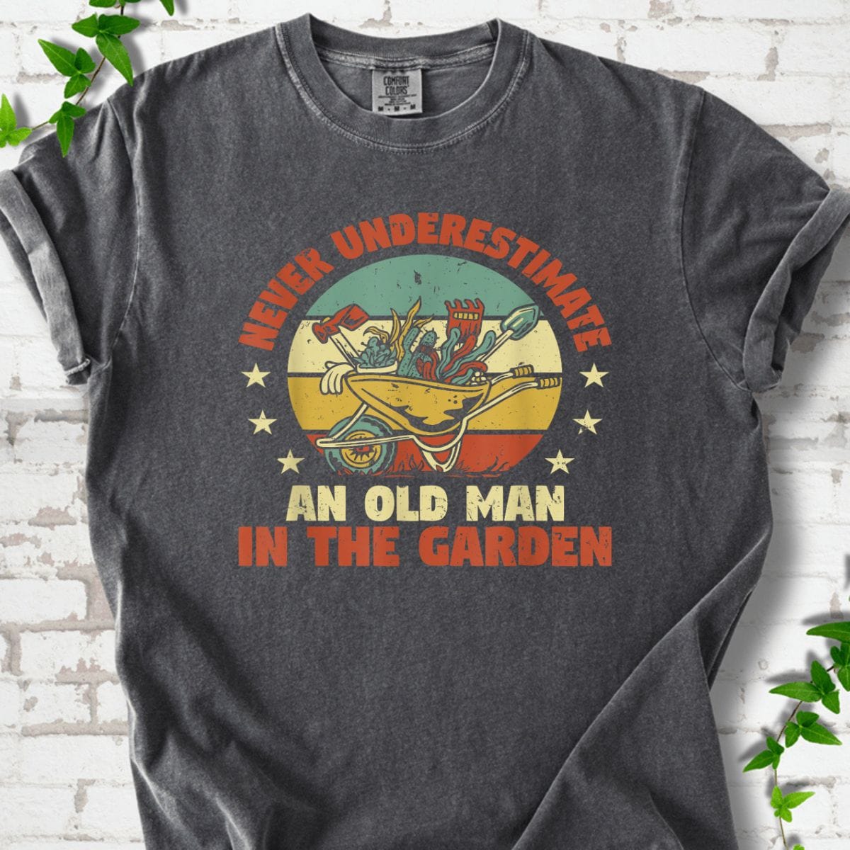 An Old Man In The Garden T-Shirt