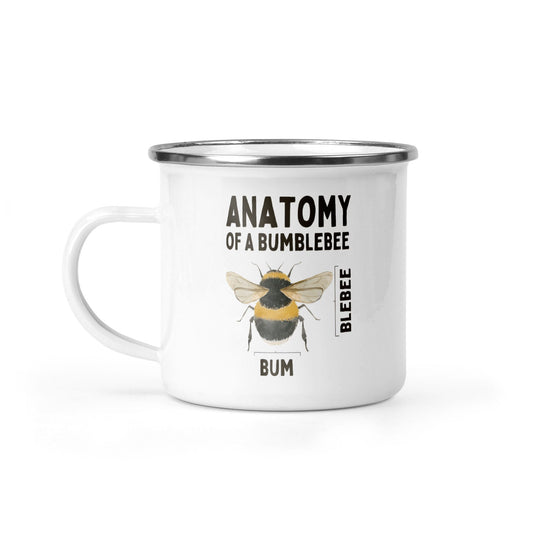 Anatomy of A Bumblebee - Camping Mug