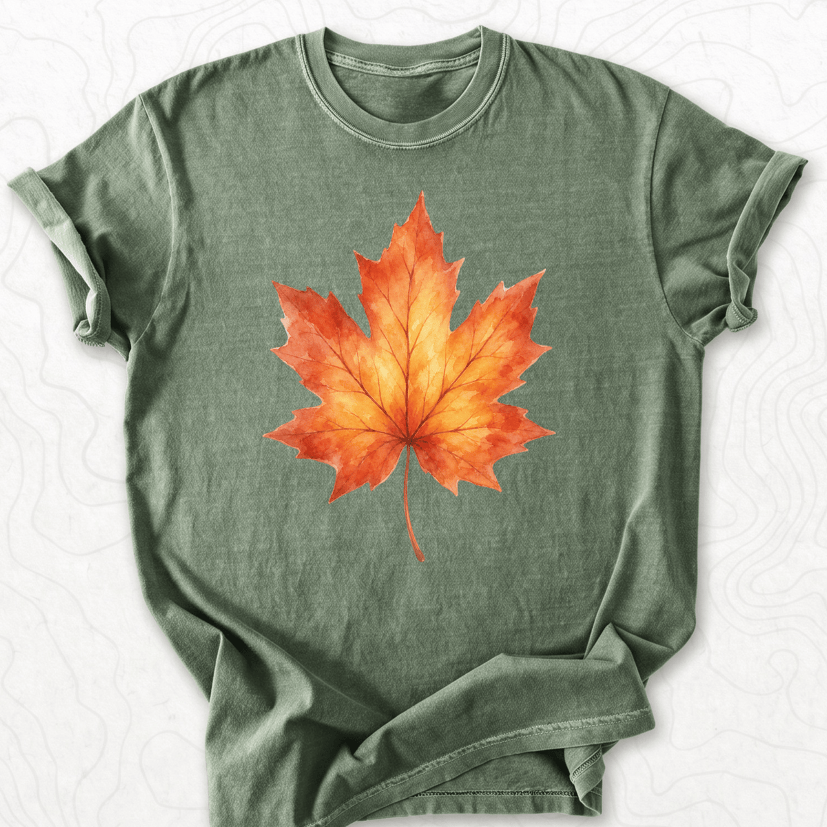 Autumn Maple Leaf T-shirt
