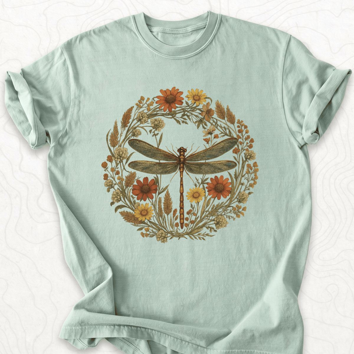 Dragonfly Wreath T-shirt