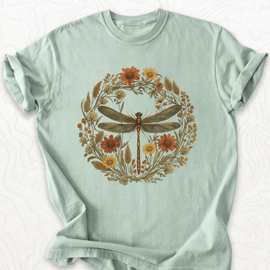 Dragonfly Wreath T-shirt