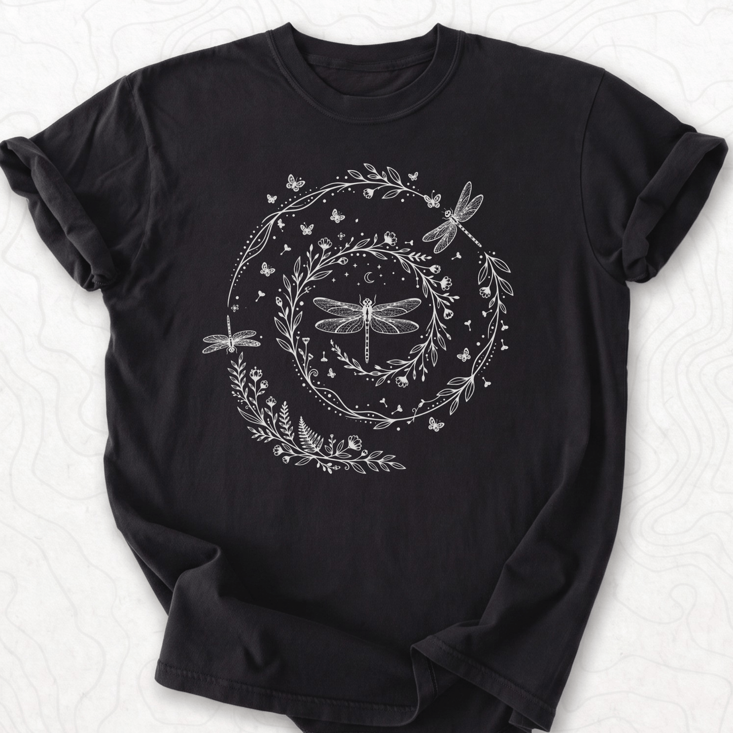 Dragonfly Wreath T-shirt