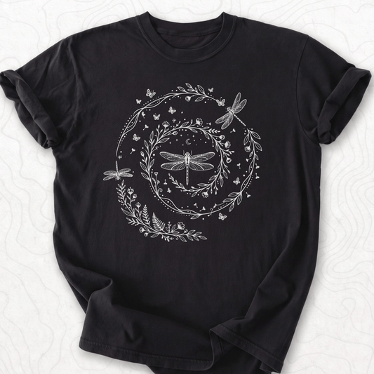 Dragonfly Wreath T-shirt