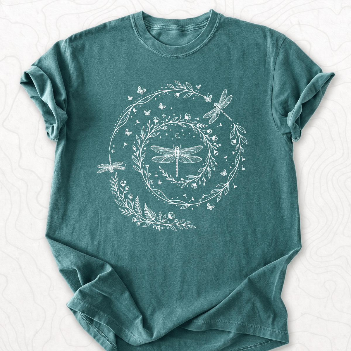 Dragonfly Wreath T-shirt