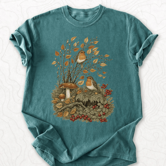 Autumn Robins T-shirt