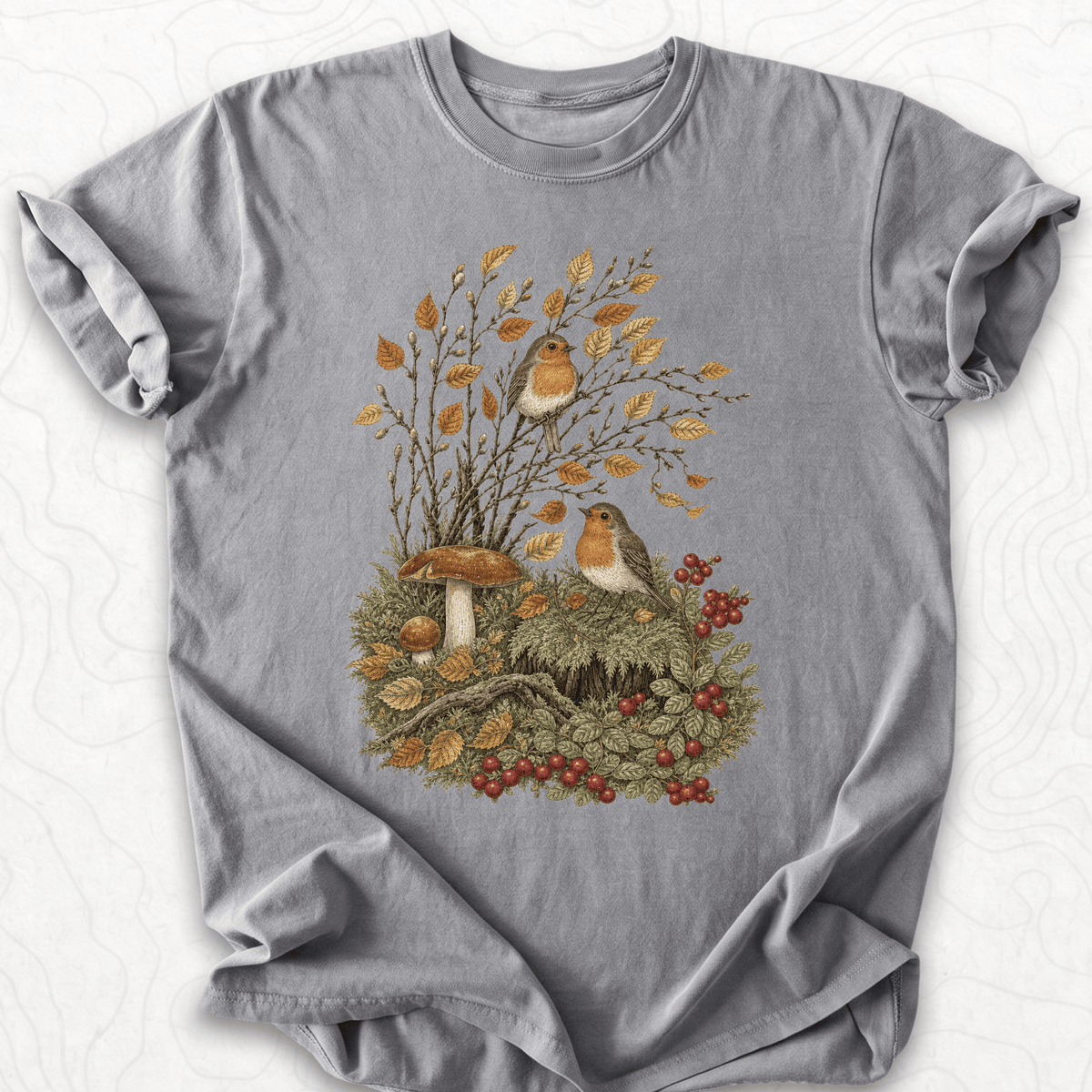 Autumn Robins T-shirt
