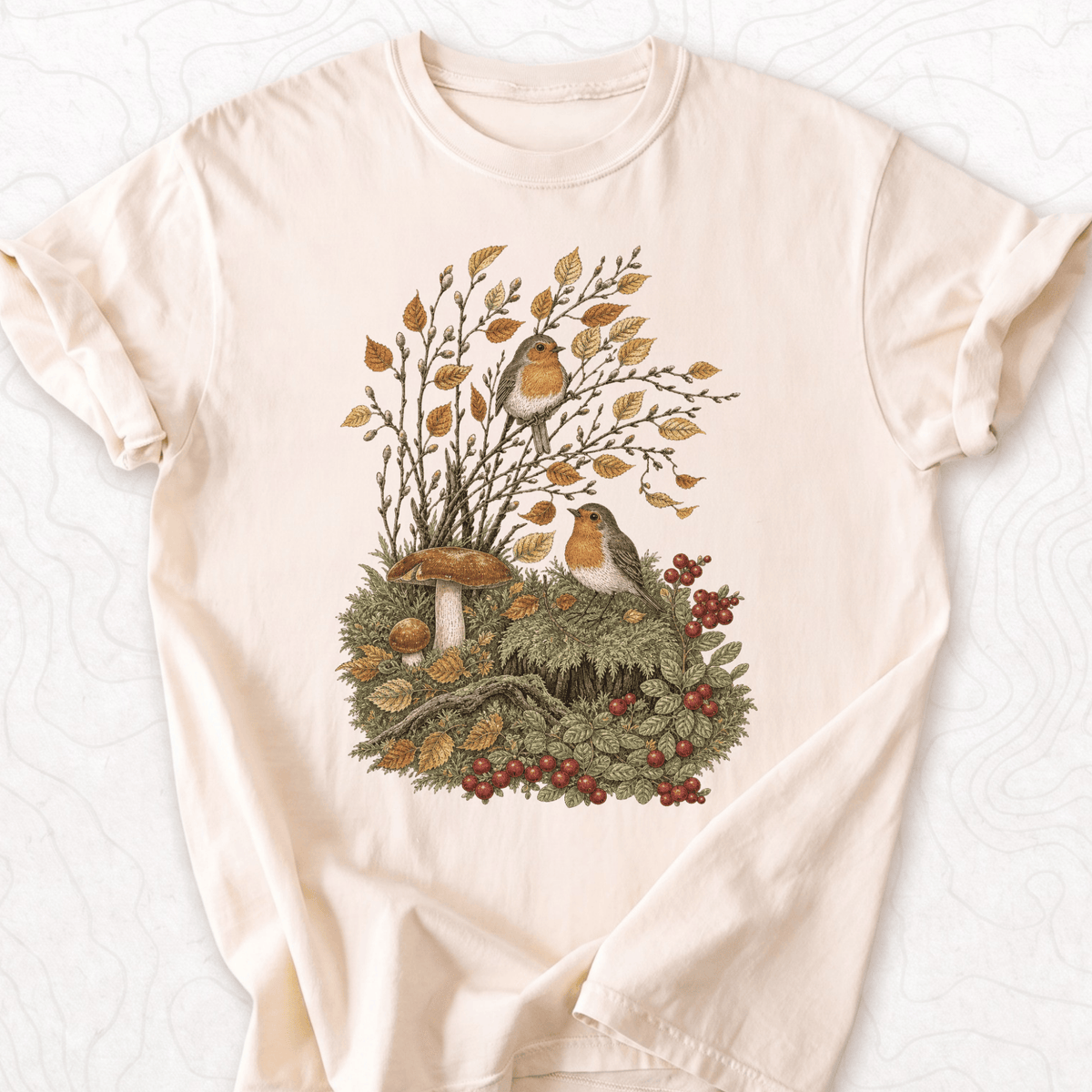 Autumn Robins T-shirt