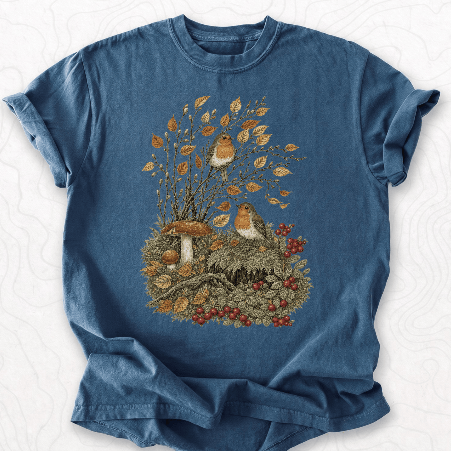 Autumn Robins T-shirt