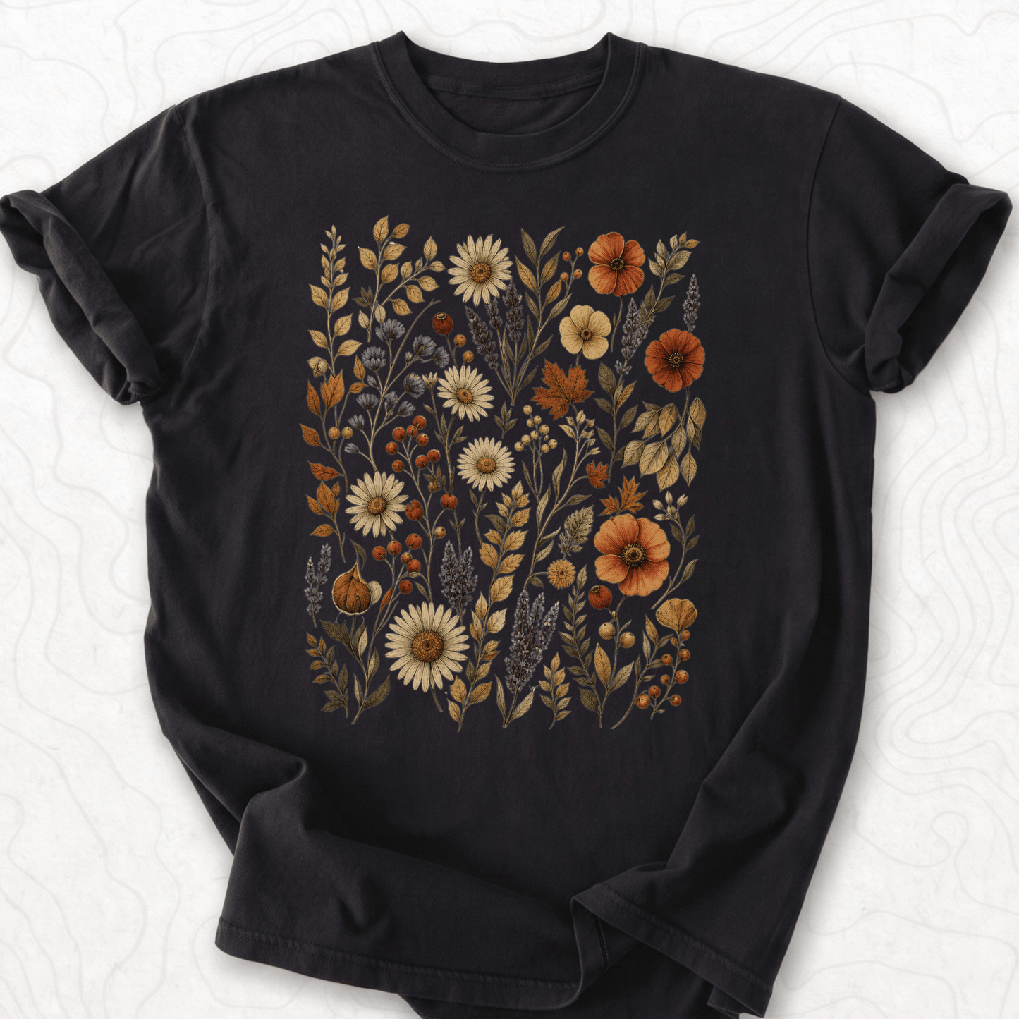 Autumn Wildflowers T-shirt