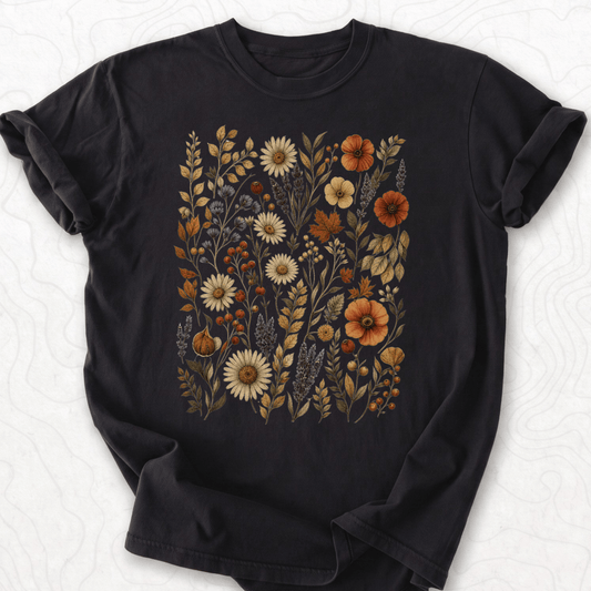 Autumn Wildflowers T-shirt
