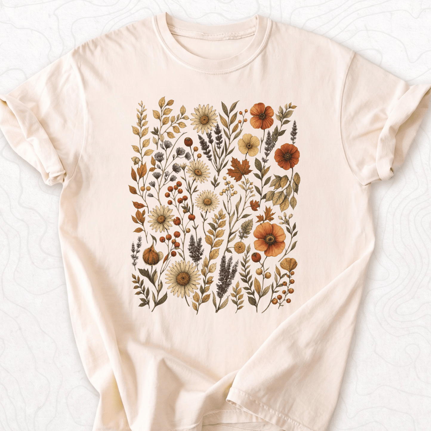 Autumn Wildflowers T-shirt