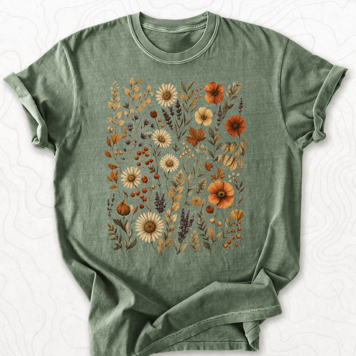 Autumn Wildflowers T-shirt