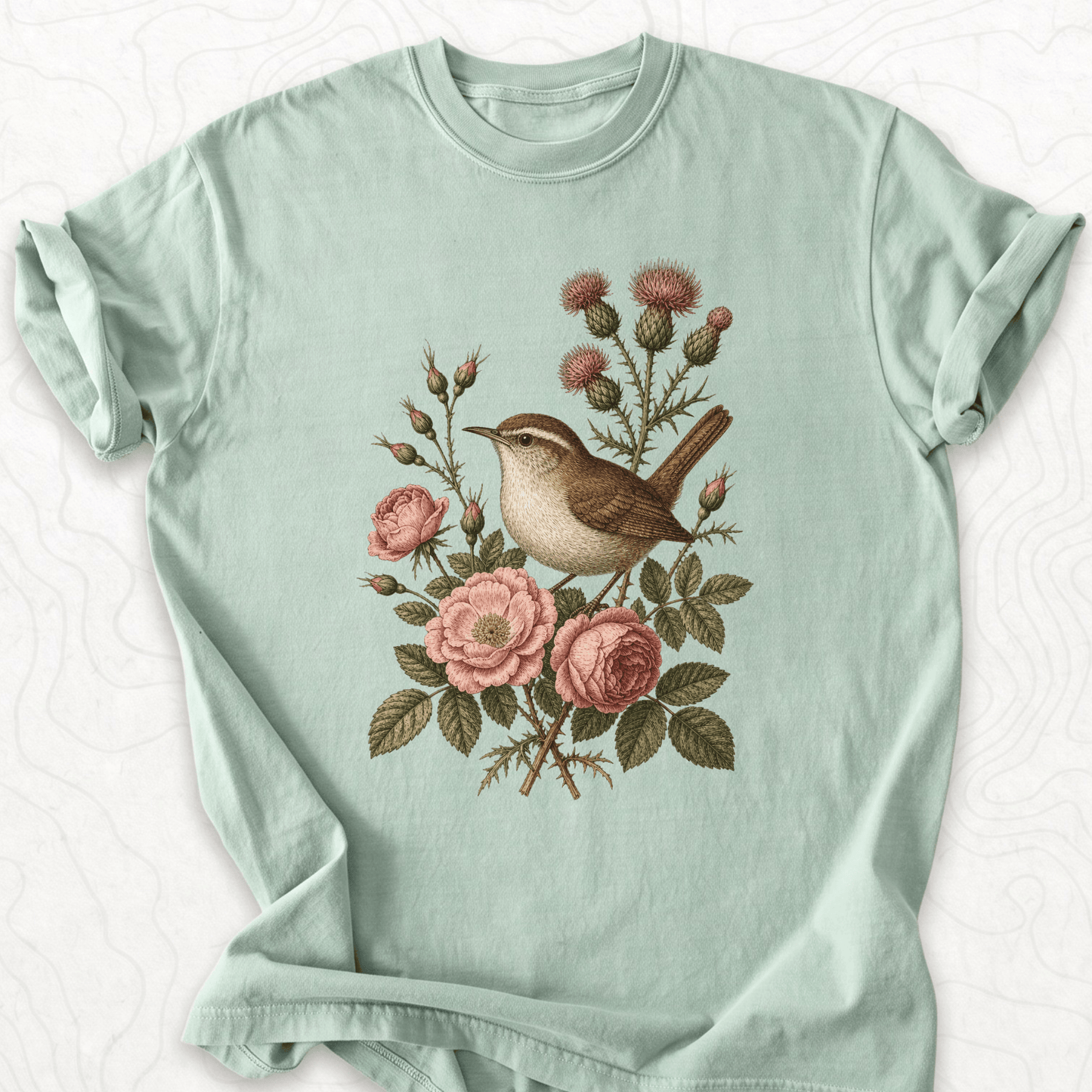 Floral Bird T-shirt