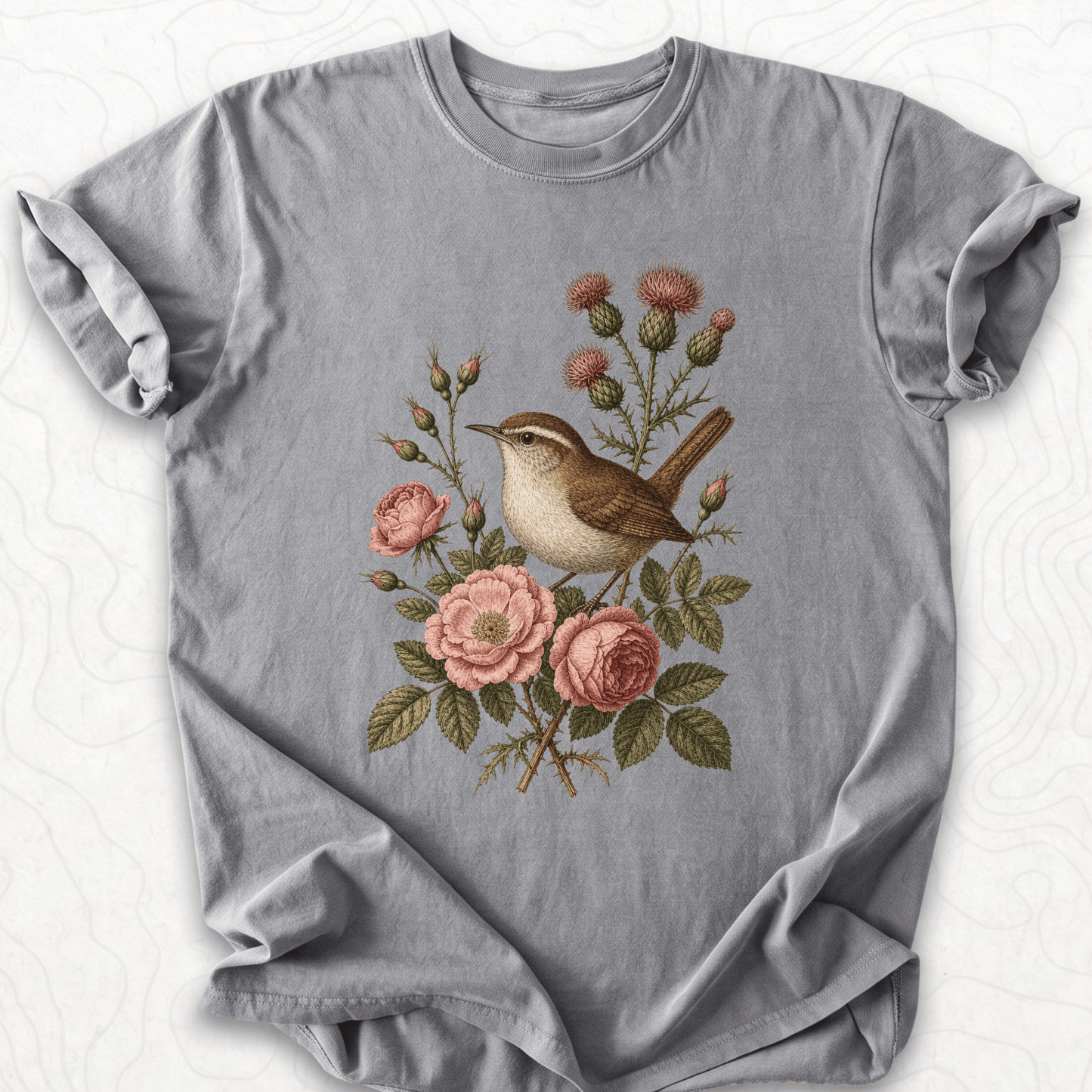 Floral Bird T-shirt