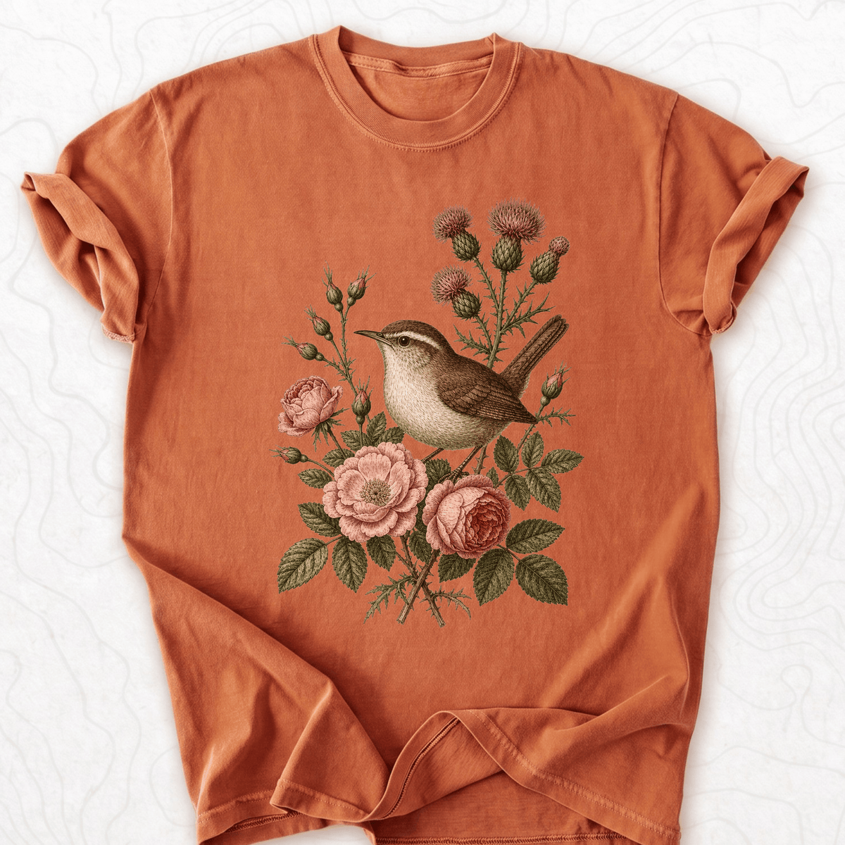 Floral Bird T-shirt