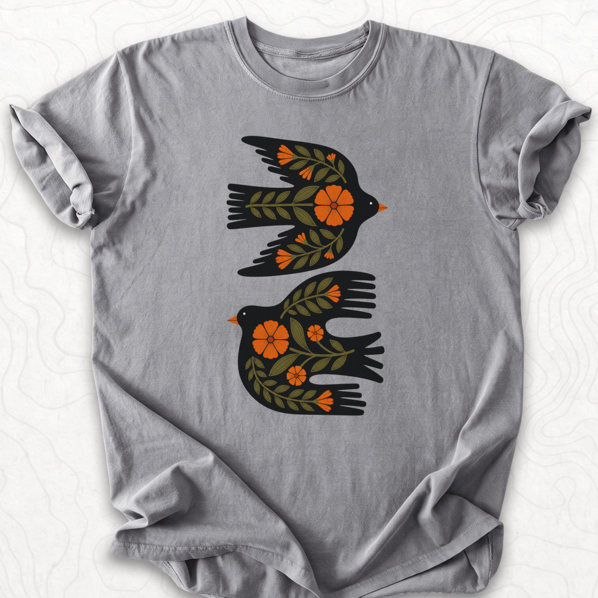 Floral Birds T-shirt