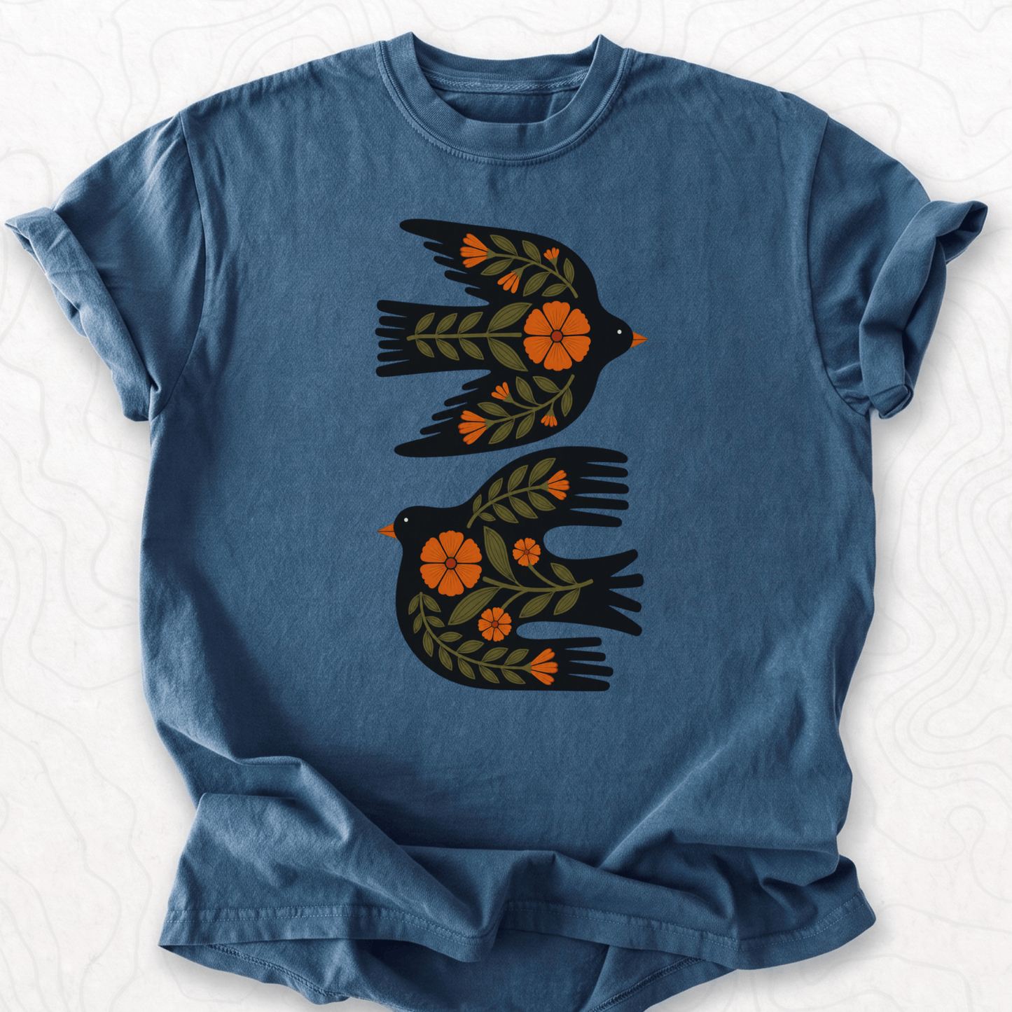 Floral Birds T-shirt