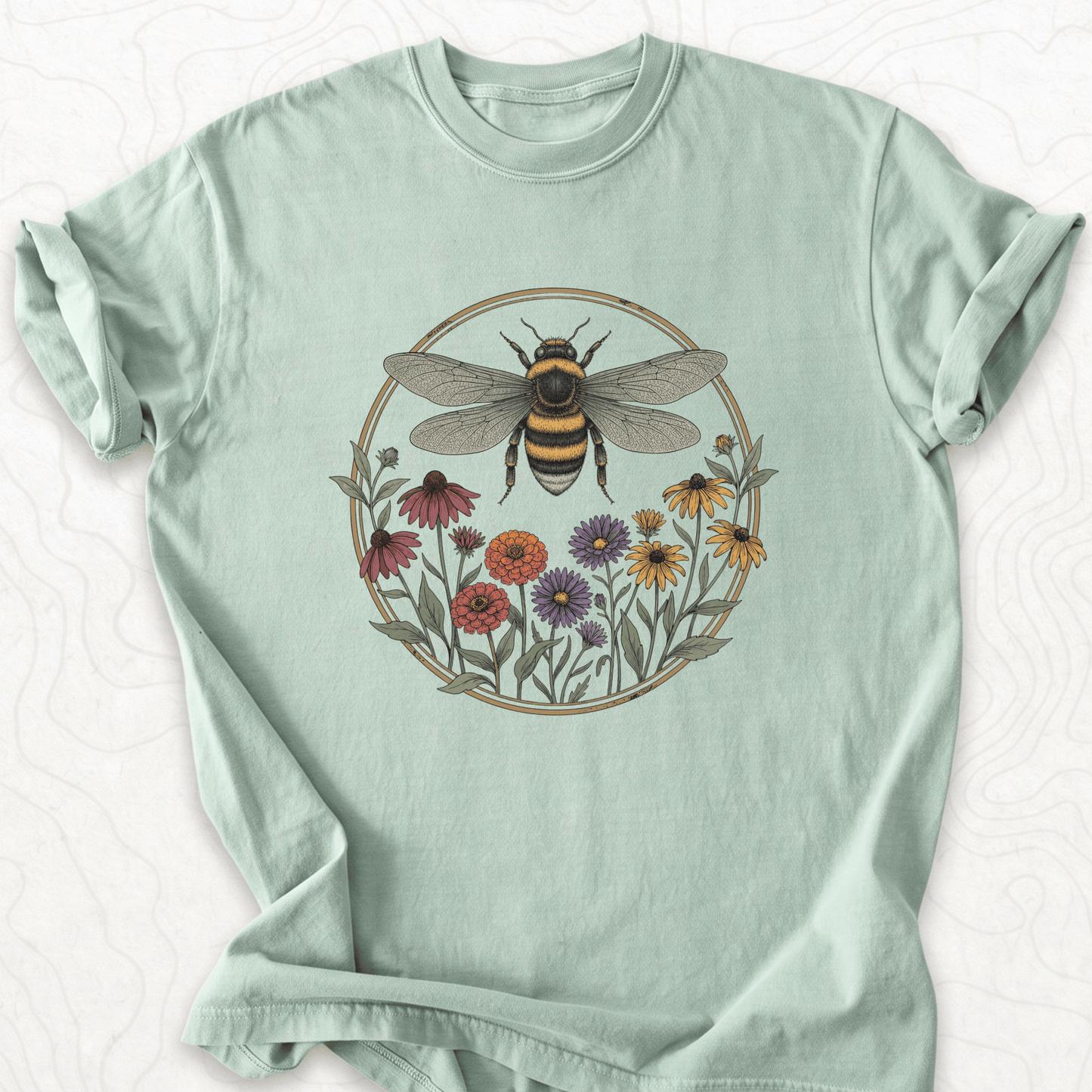 Floral Bumblebee T-shirt