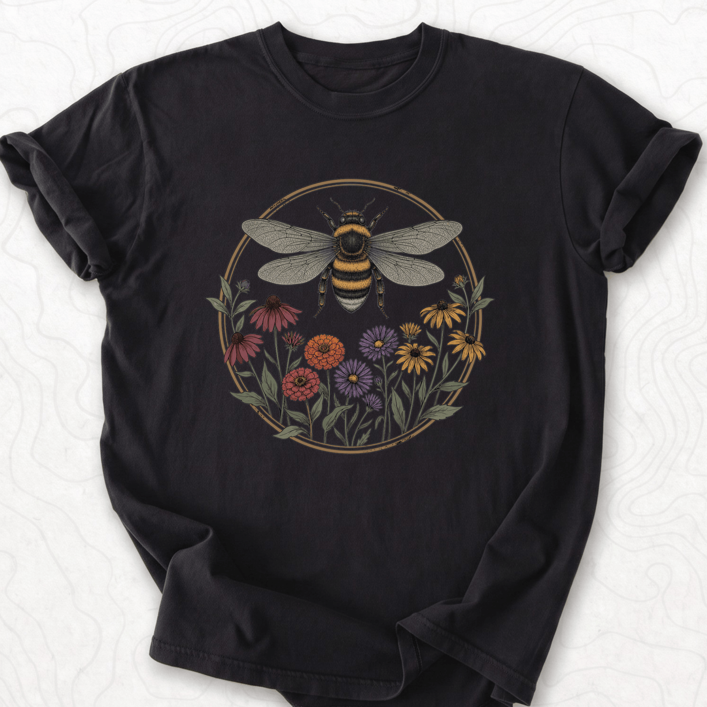 Floral Bumblebee T-shirt
