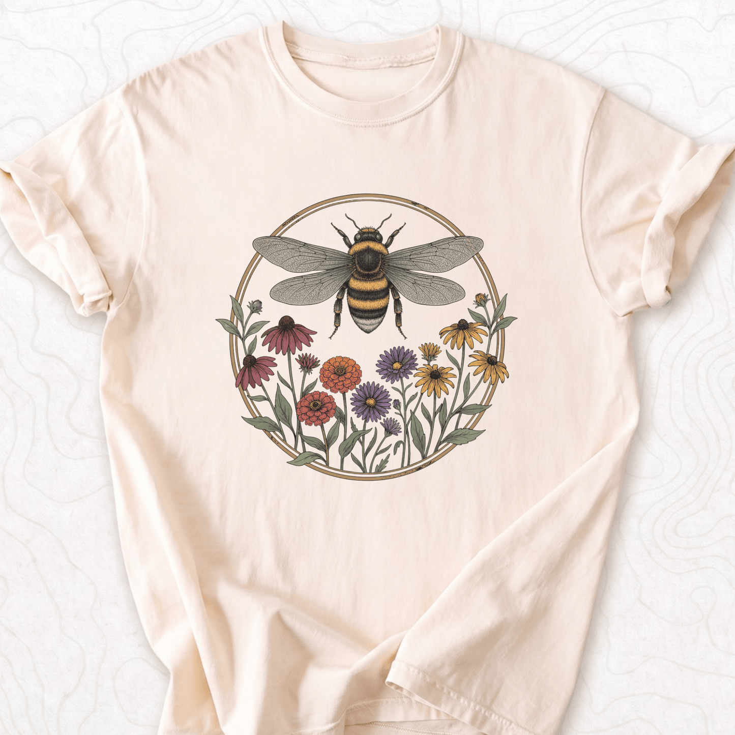 Floral Bumblebee T-shirt