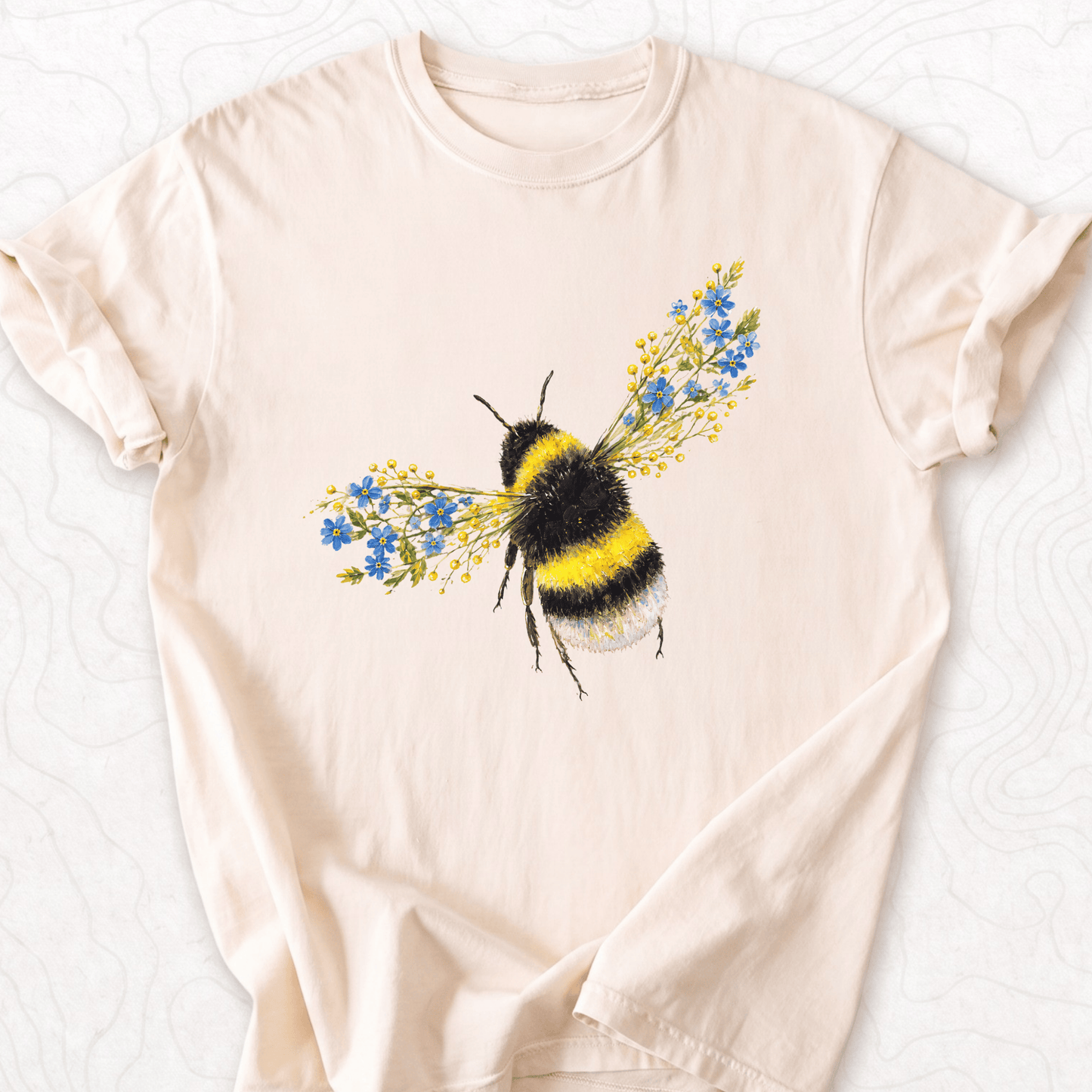 Floral Bumblebee T-shirt