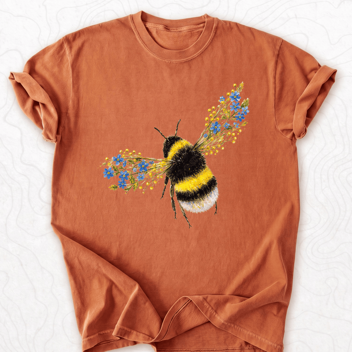 Floral Bumblebee T-shirt