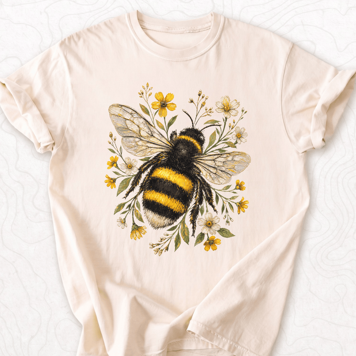 Floral Bumblebee T-shirt