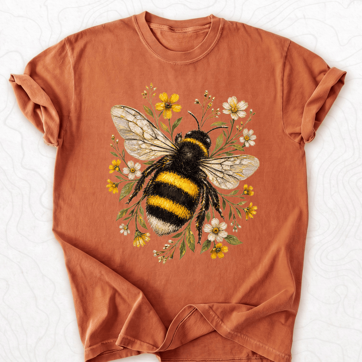 Floral Bumblebee T-shirt