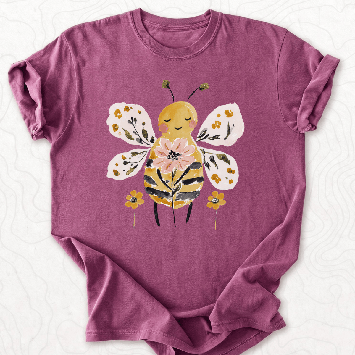 Floral Bumblebee T-shirt