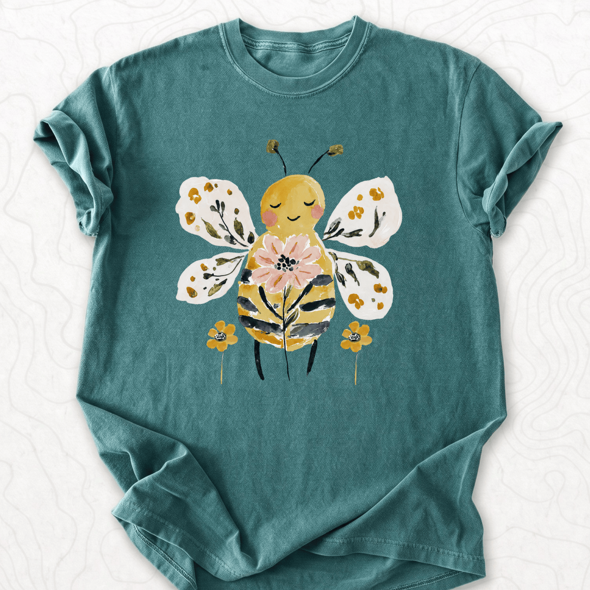 Floral Bumblebee T-shirt