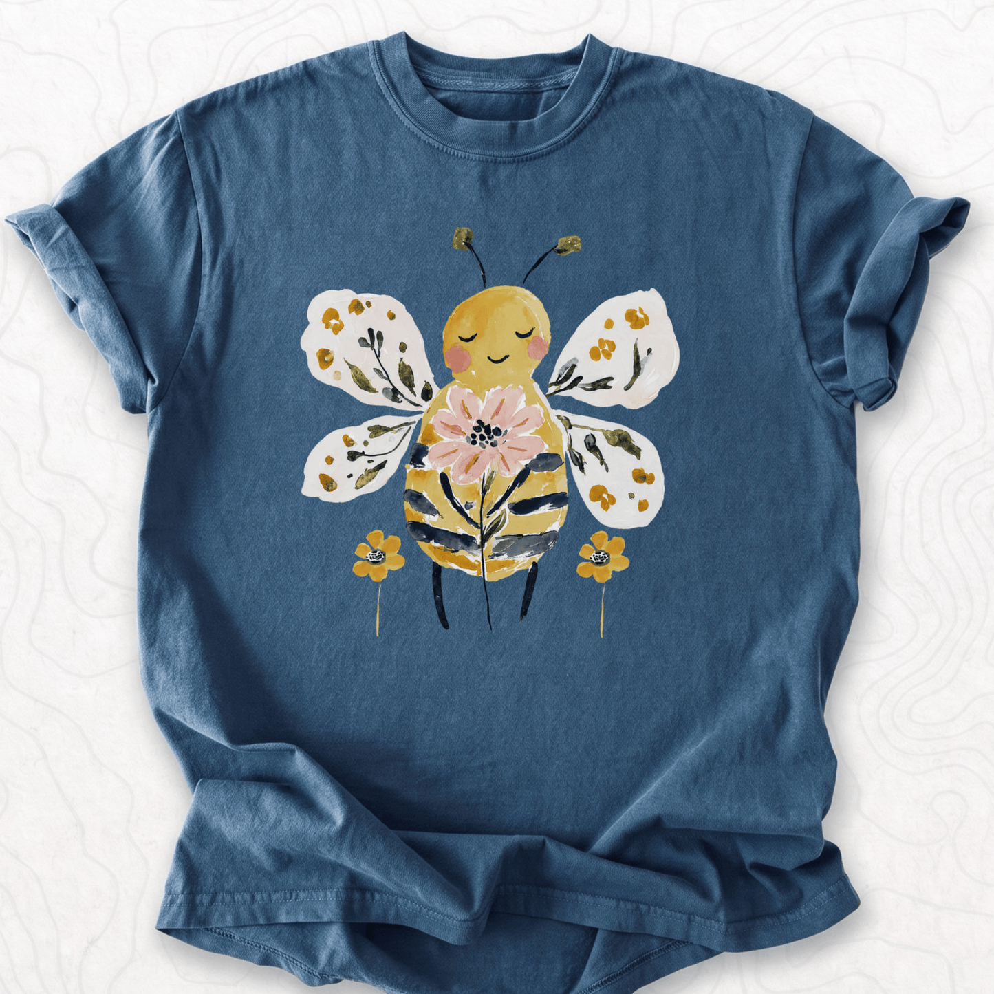 Floral Bumblebee T-shirt
