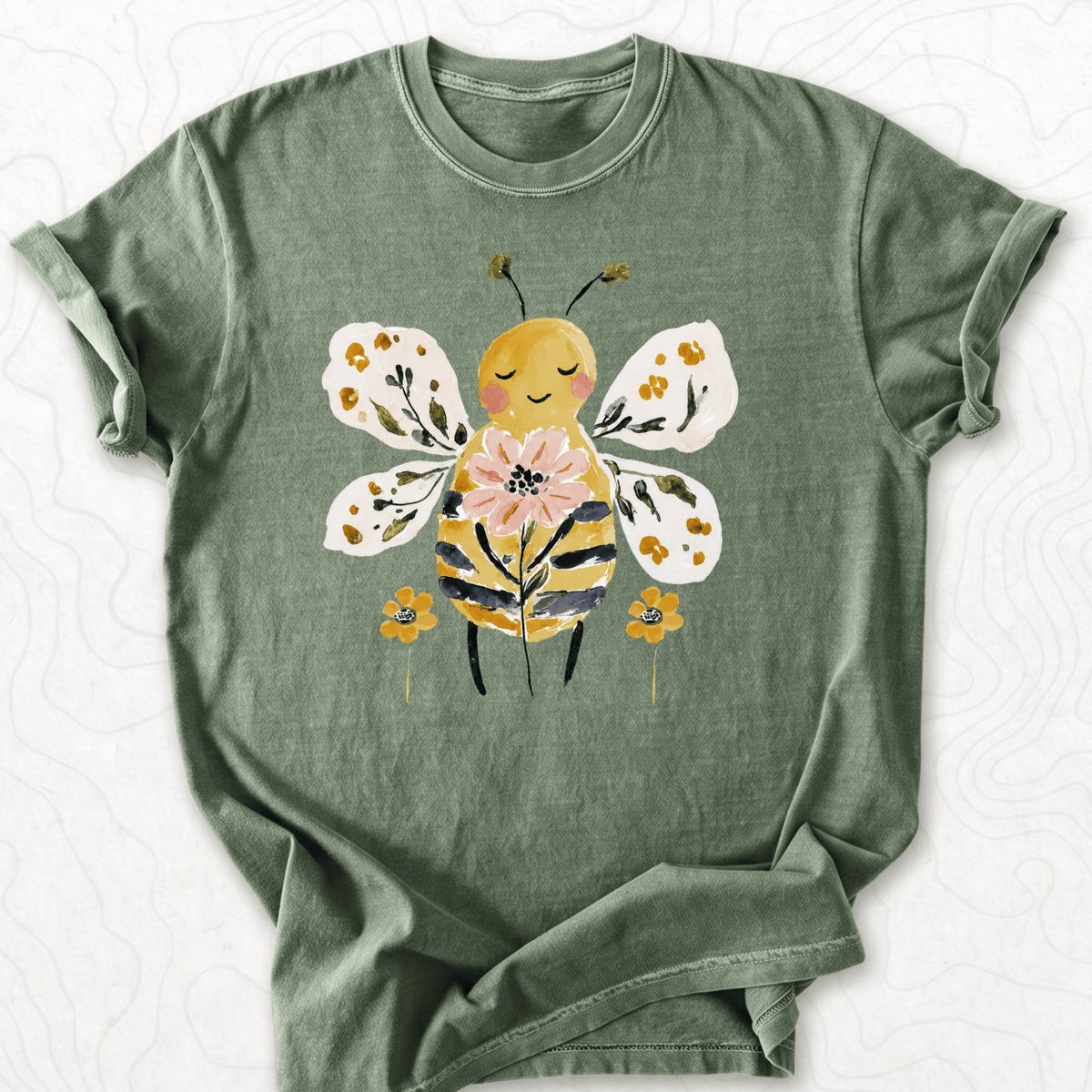 Floral Bumblebee T-shirt
