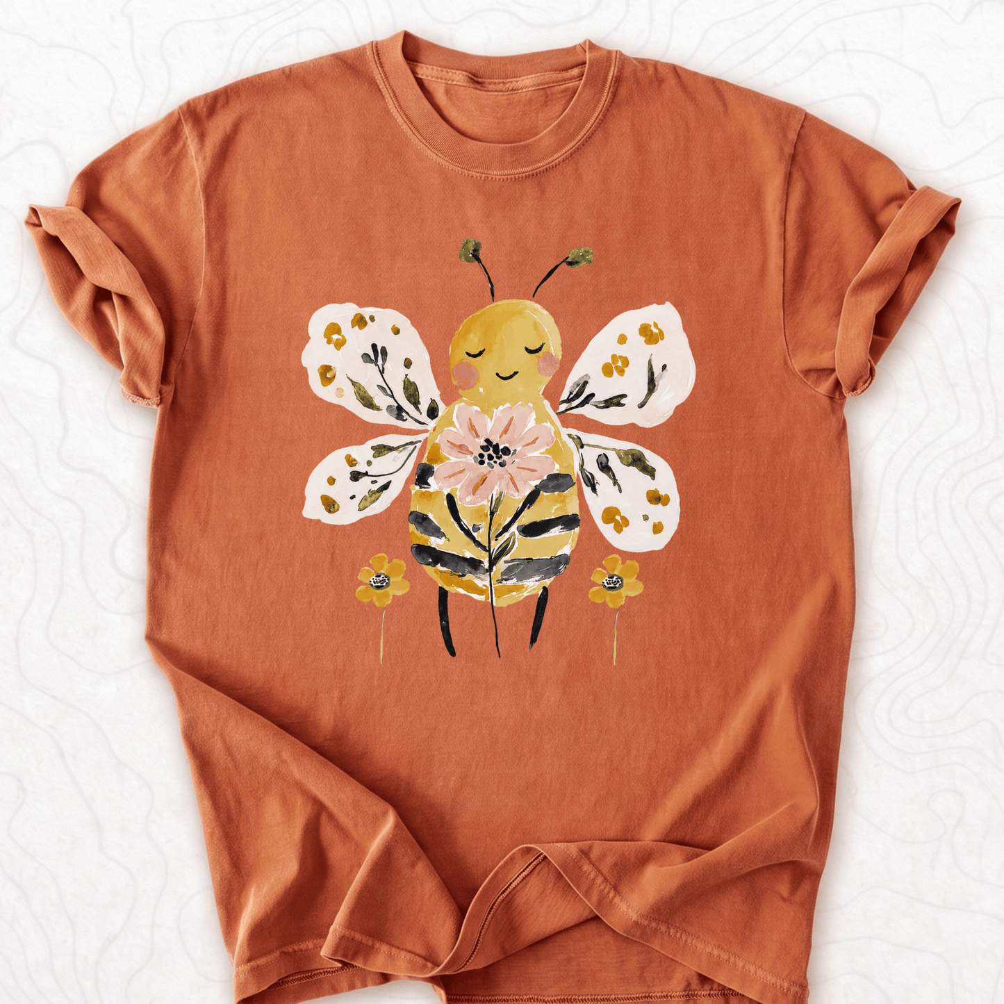 Floral Bumblebee T-shirt