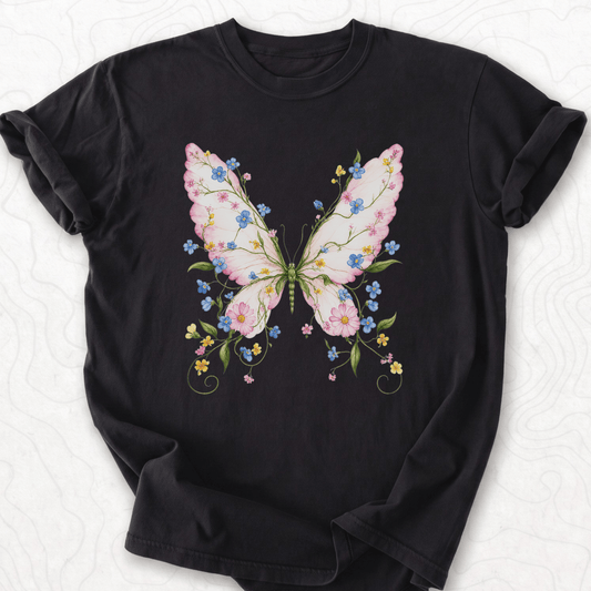 Floral Butterfly T-shirt