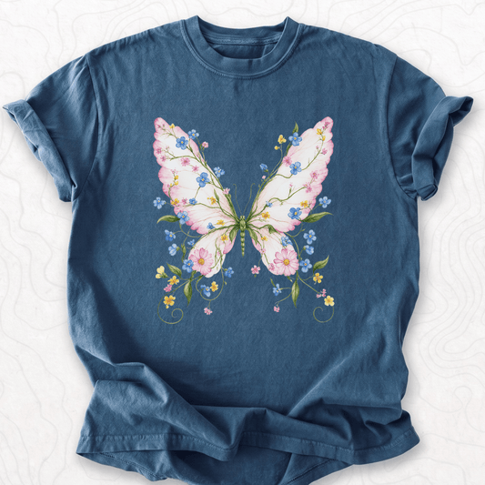 Floral Butterfly T-shirt