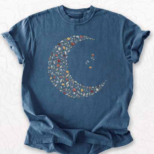 Floral Crescent T-shirt