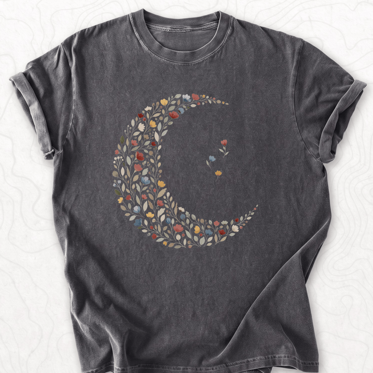 Floral Crescent T-shirt
