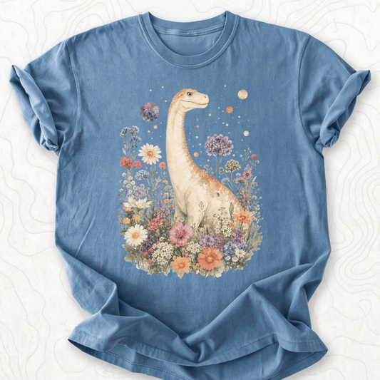 Floral Dinosaur T-shirt