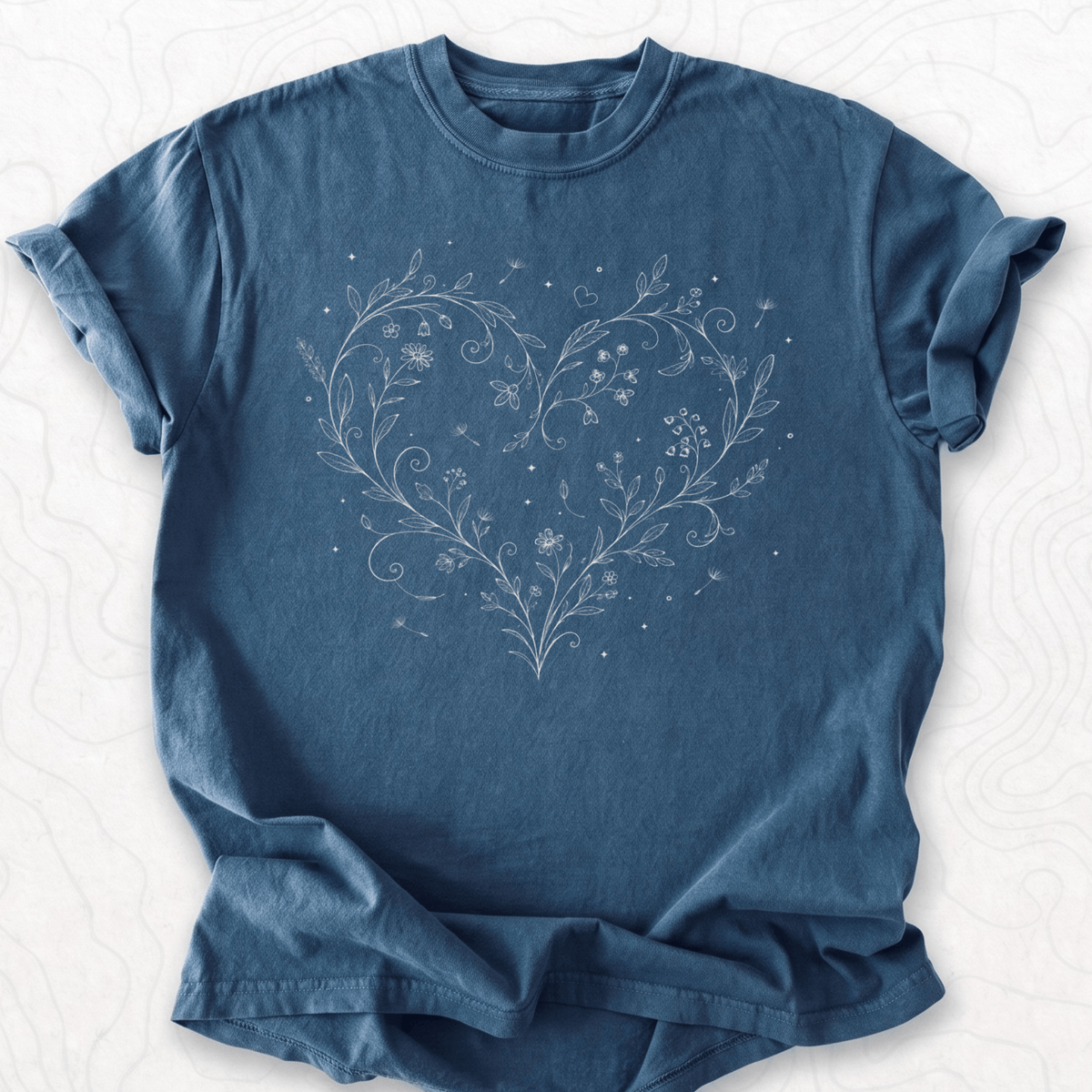 Floral Heart T-shirt