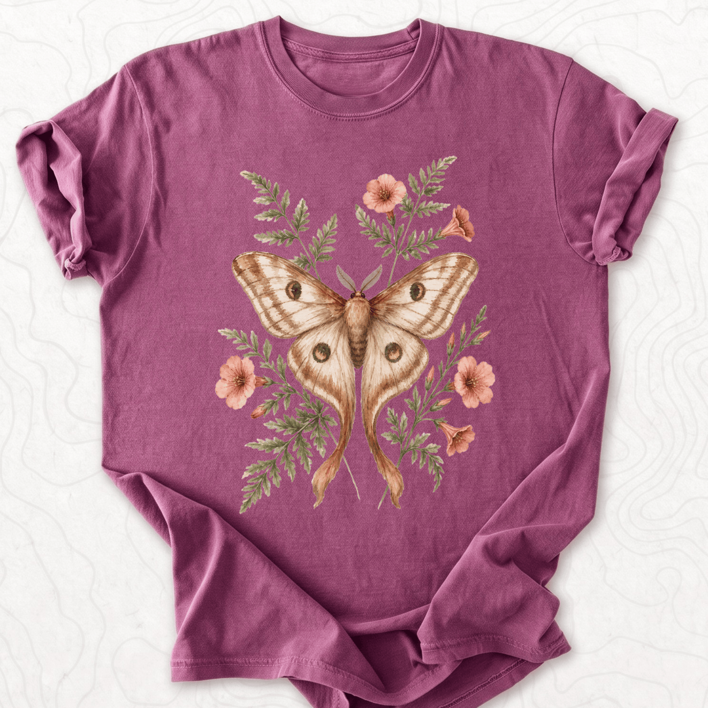 Floral Moth T-shirt
