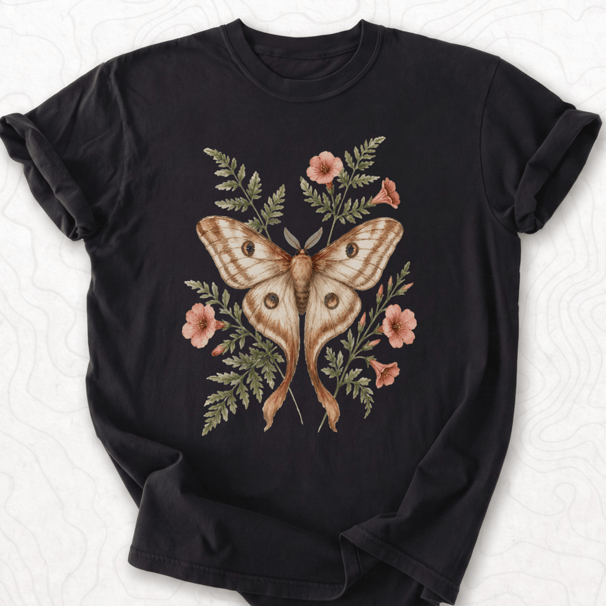 Floral Moth T-shirt