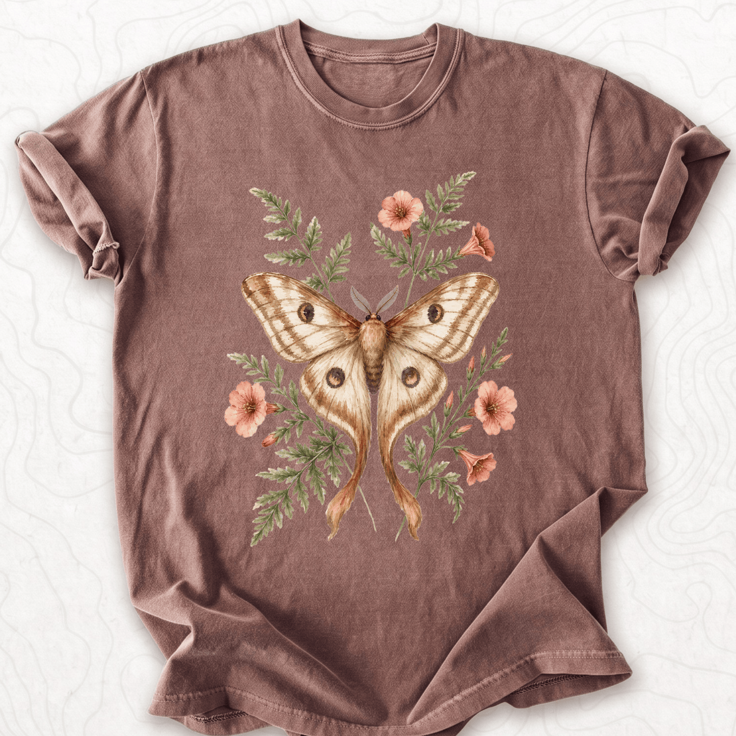 Floral Moth T-shirt