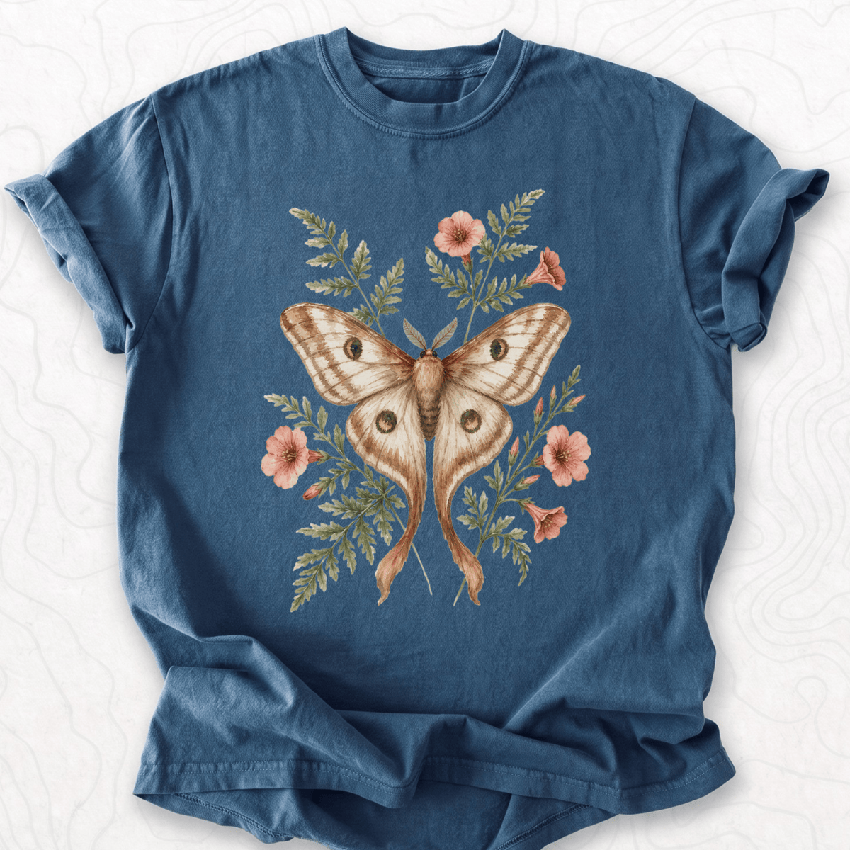Floral Moth T-shirt