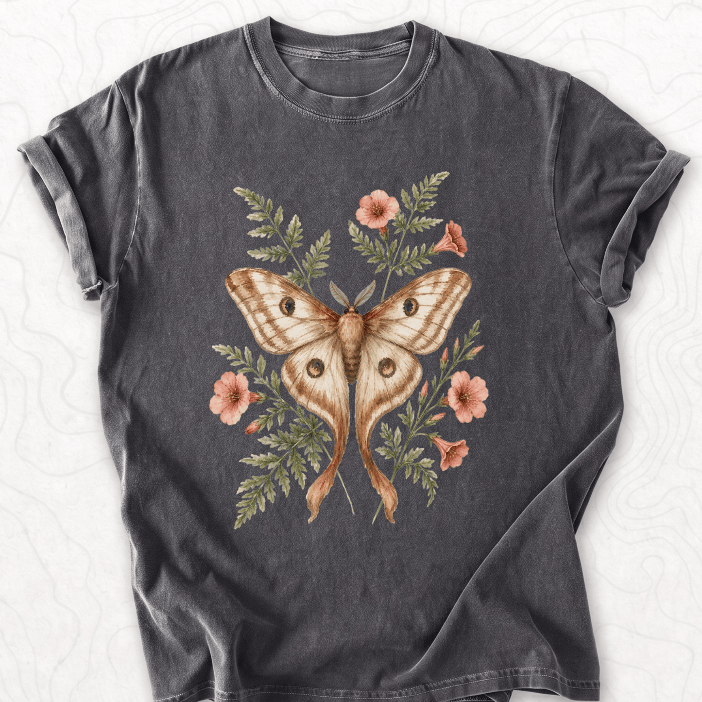 Floral Moth T-shirt