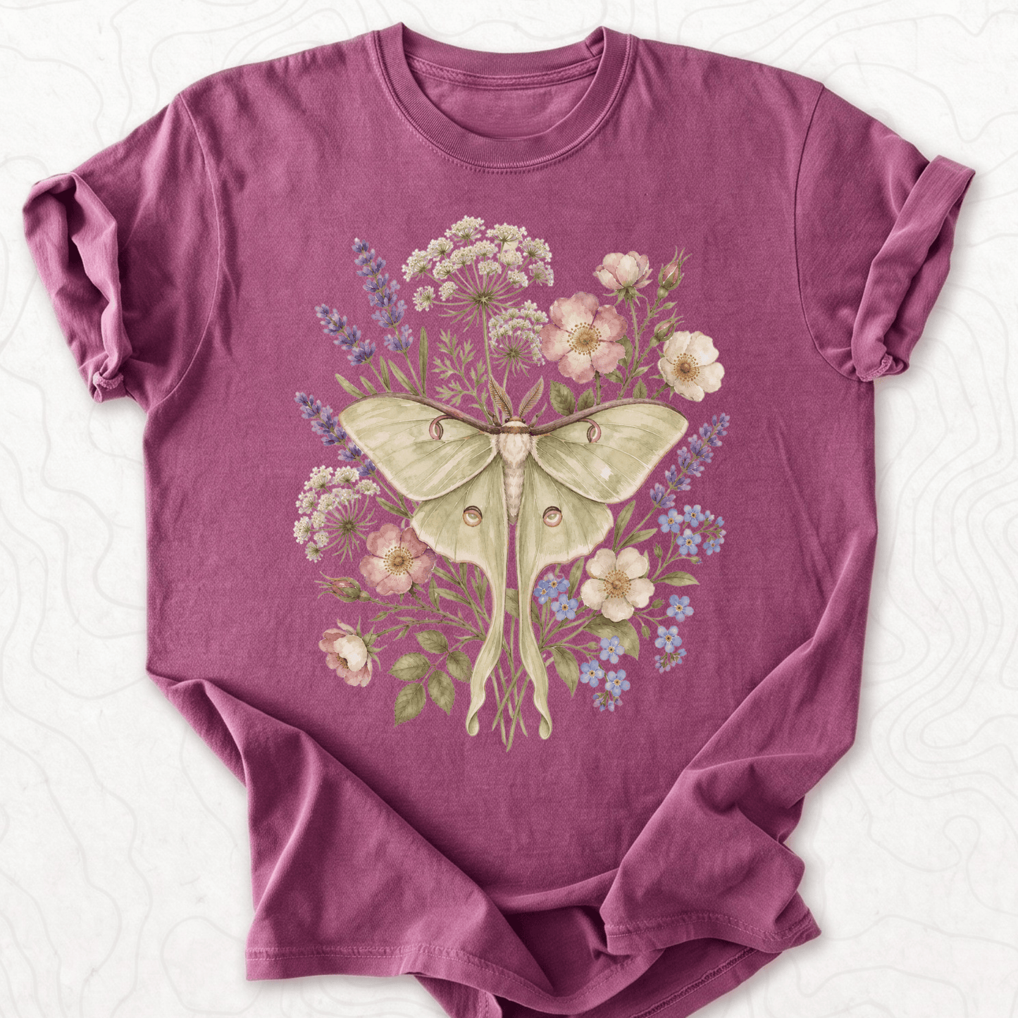 Floral Moth T-shirt