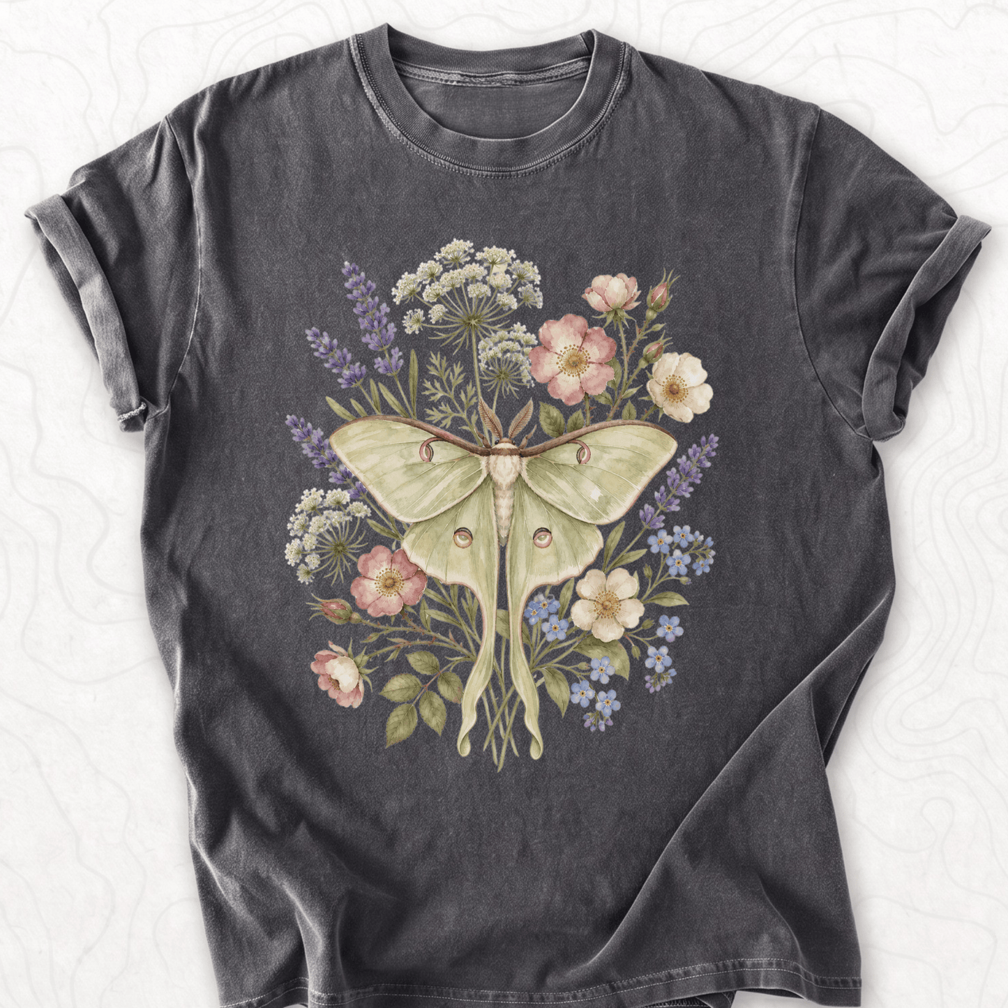 Floral Moth T-shirt