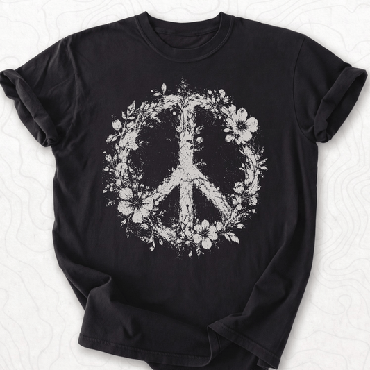 Floral Peace T-shirt