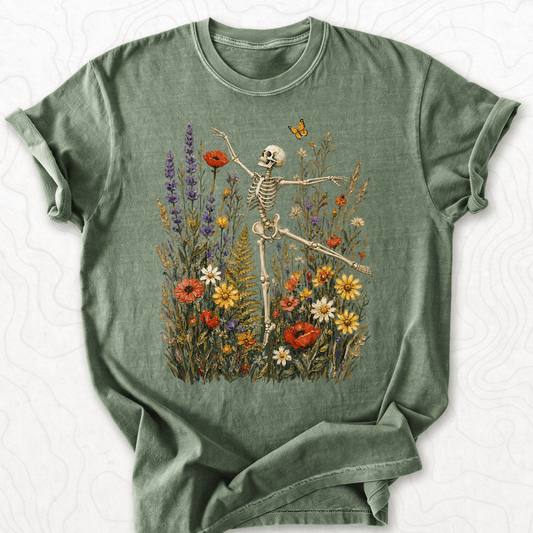 Floral Skeleton T-shirt